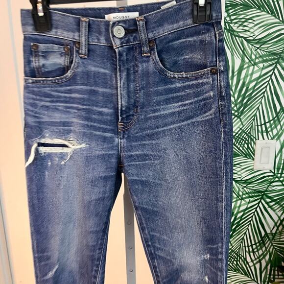 Moussy Vintage Grahamwood Skinny High Rise Jeans Size 24 - Picture 3 of 12